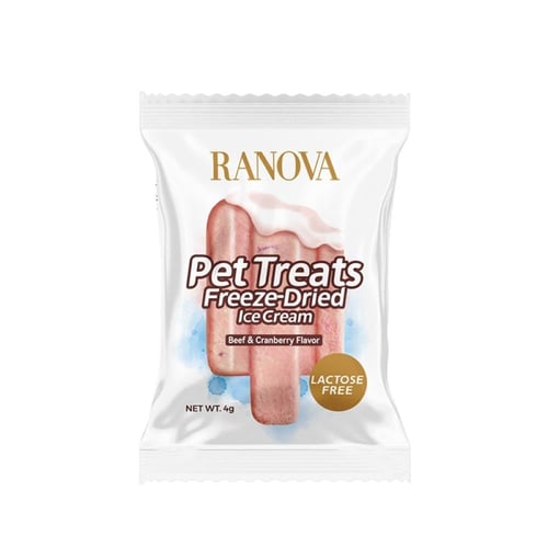 رانوفا - ايس كريم مكافات بنكهات متعددة للقطط والكل...