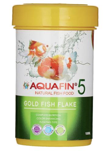 اكوافين 5 - اكل سمك طبيعي - رقائق السمكة الذهبية