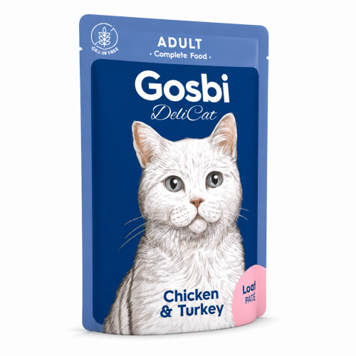 Gosby Deli Cat Adult Cats – Wet Food with Chicken...