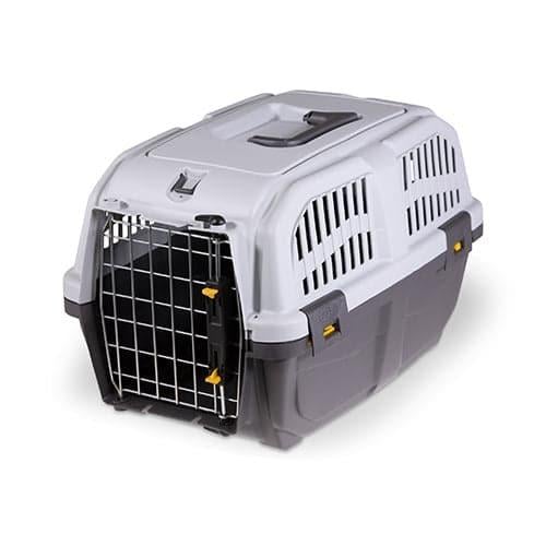 إم بي إس سكودو 1 حامل بلاستيك باب حديد قفص للقطط و...