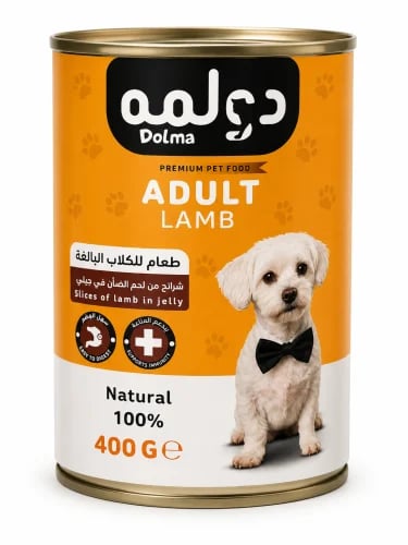Dolma Canned Wet Food for Adult Dogs with Meat 400...