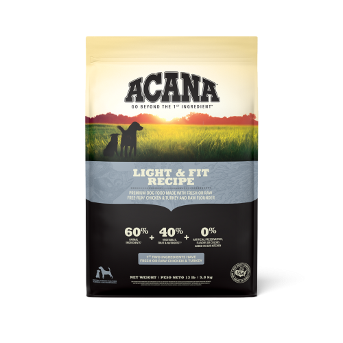 اكانا لايت اند فيت - طعام جاف بالدجاج للكلاب – 11...