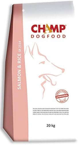 تشامب طعام جاف للكلاب بالسلمون والرز 20 كيلو