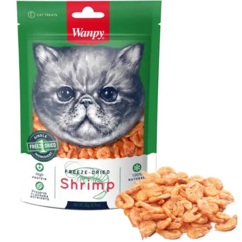 وانبي - وينبي - روبيان جمبري مجفف بالتجميد 20 ج