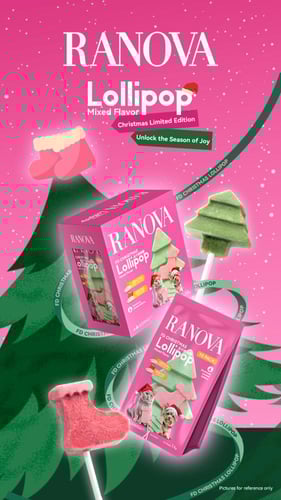 رانوفا - مصاصة لولي بوب للقطط والكلاب مجففة بالتجم...