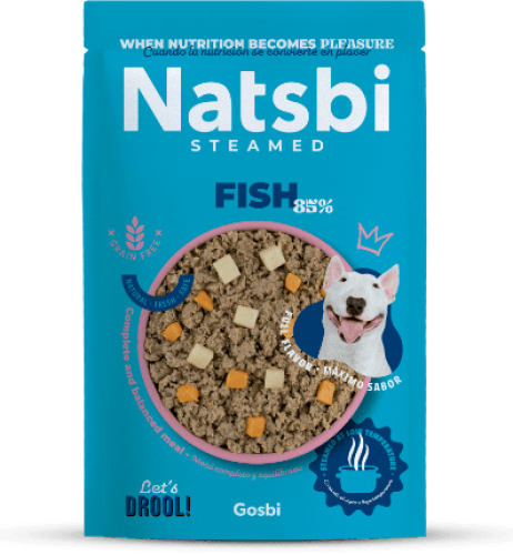 Natsbi Dog Food - Steamed Fish Wet Food 200g | Nat...