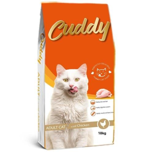 كودي اكل جاف قطط دجاج 18كیلو Cuddy