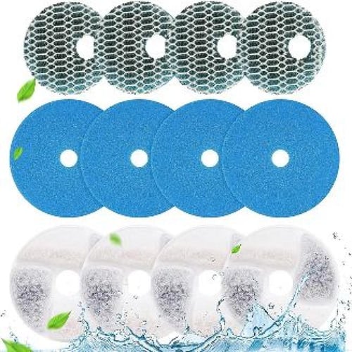 نافورة مياه أوتوماتيكية للقطط والكلاب - ستينلس ستي...