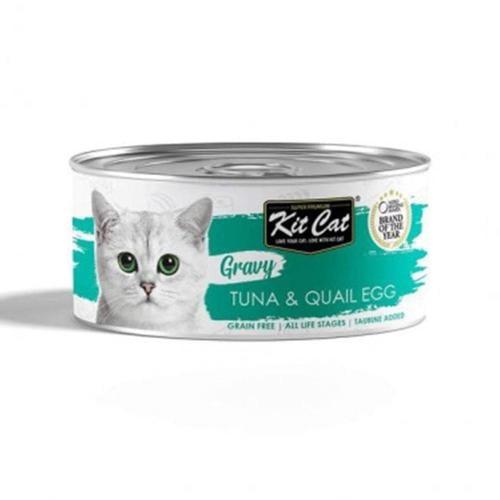 كت كات جريفي معلبات طعام رطب تونة و بيض السمان في...