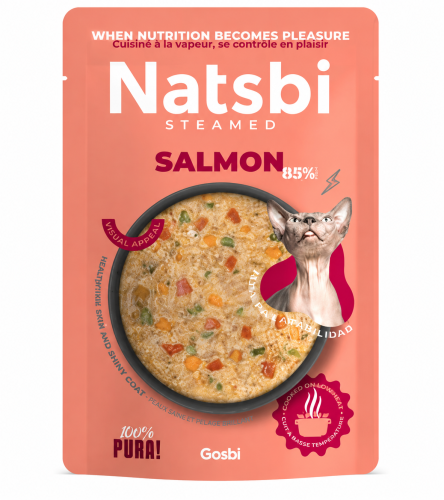 Natsbi Cat Food - Steamed Chicken Wet Food 80g | N...