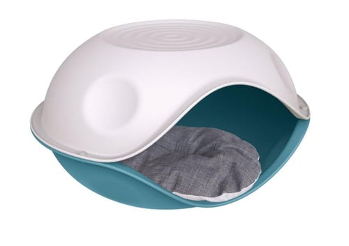 جيوربلاست سرير كهفي كبير بيت بطة مغطى بغطاء ملون ل...