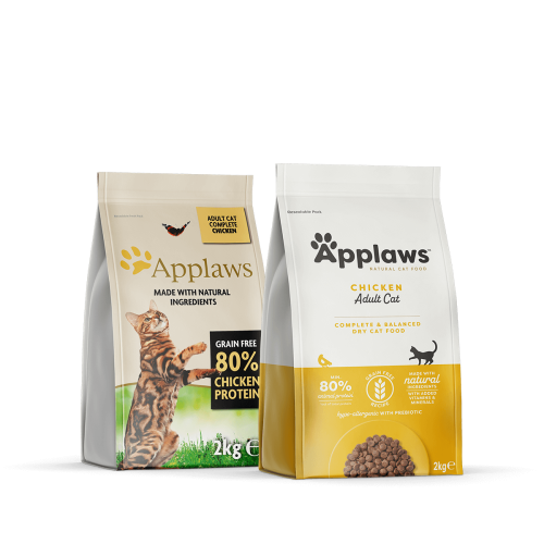 ابلاوز طعام جاف للقطط البالغة بالدجاج