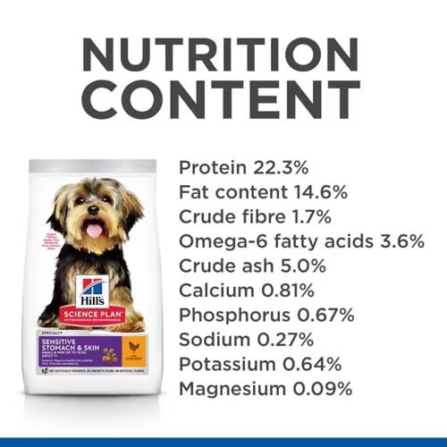 هيلز - حساسية المعدة والجلد طعام جاف للكلاب البالغ...