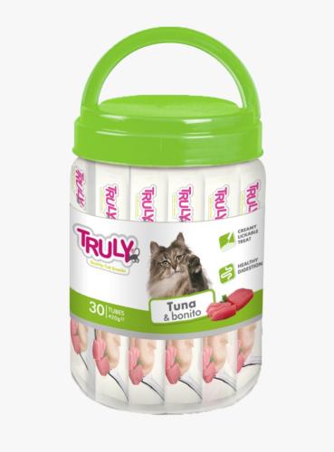 ترولي - مكافات لذيذة للقطط بالتونة و سمك البونيتو...