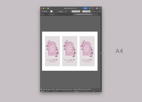 ثيم العيد للطباعة