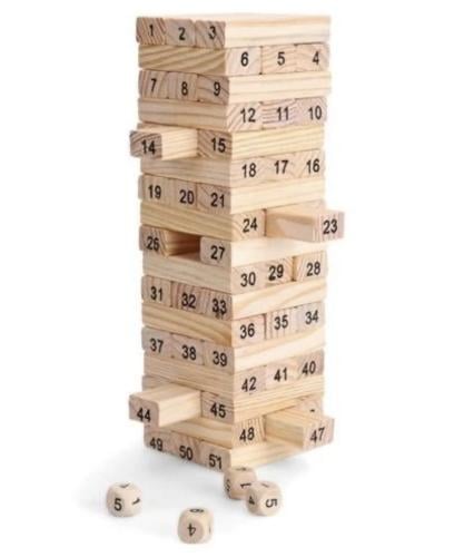 البرج جينجا الخشبي