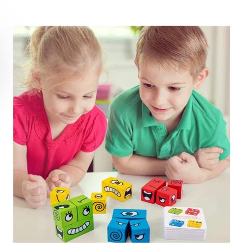 لعبة تركيب الوجوه المضحكة