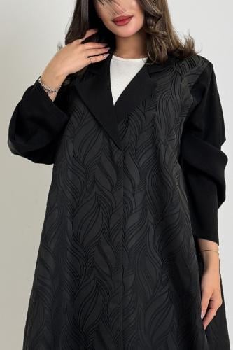 Indian Feteet with black crêpe culottes