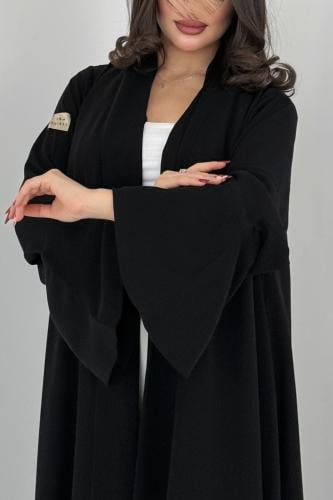 عباية عملية أكمام دائرية