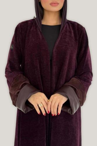 Winter Abaya with Oud fabric