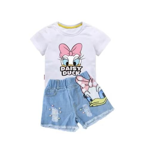 ديزني-الفتيات ملابس بطباعة كرتونية