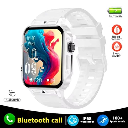 ساعة ذكية Amoled للرجال والنساء