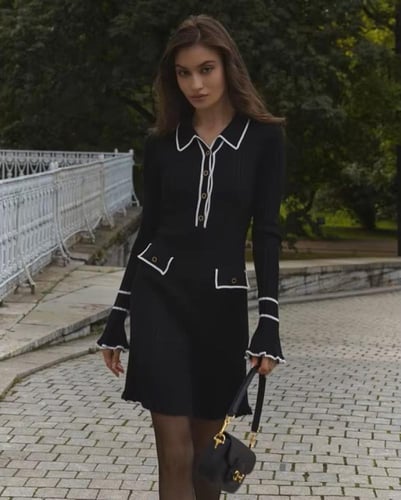 TARUXY عالية الخصر تكدرت فساتين ماكسي للنساء