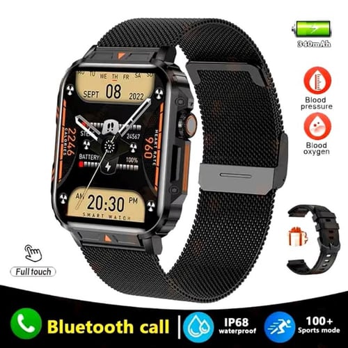 ساعة ذكية Amoled للرجال والنساء