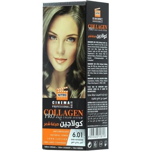 نايترو كولاجين برو صبغة شعر اشقر رمادي غامق 6.01