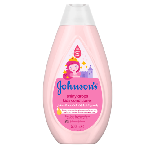 شامبو القطرات اللامعة للصغار من جونسون 500 مل