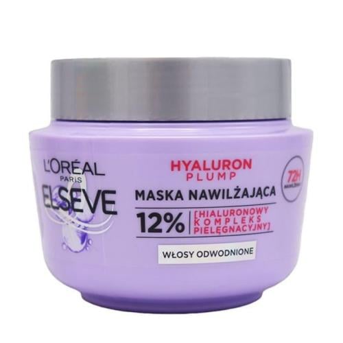 لوريال إلسيف قناع ترطيب الشعر هيالورون بلامب 300 م...