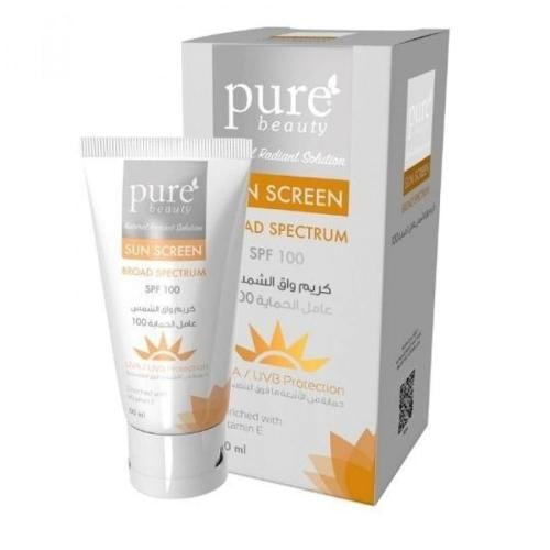 واقي شمس بيور بيوتي – SPF100 | 50 مل