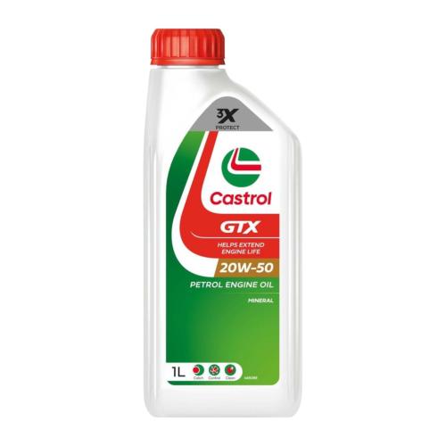 زيت مكينة بنزين 20w50 1L CASTROL