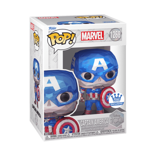 كابتن أمريكا (تصميم مضلع) (ڤولتد | حصري) - مارفل -...