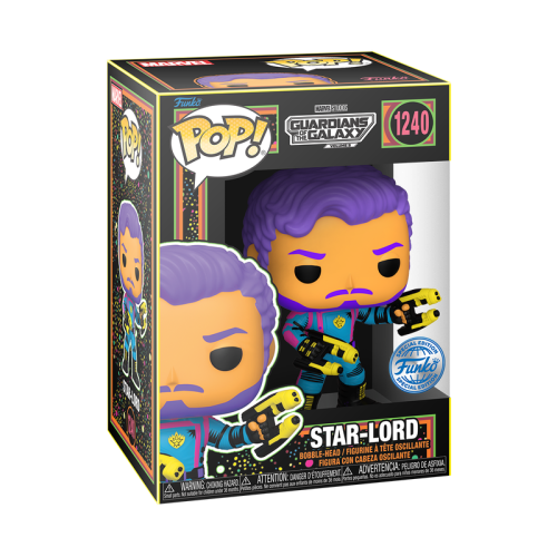 ستار-لورد (حصري | إضاءة سوداء) - مارفل - حراس المج...