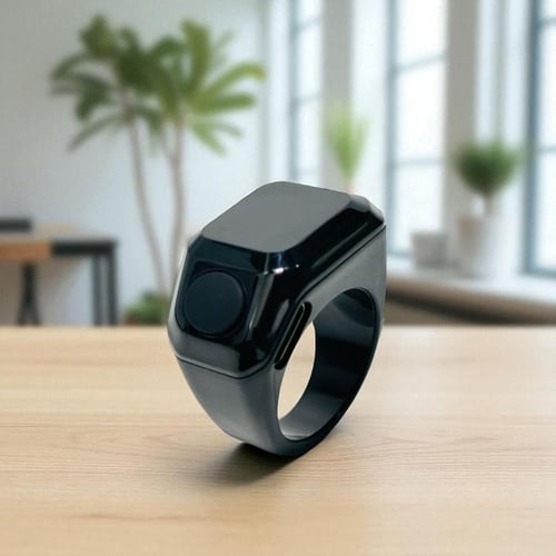 خاتم تسبيح ذكي iQIBLA لتحديد القبلة والتنبيه بمواق...