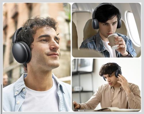 سماعة JOYROOM JR-H1 لاسلكية بعزل ضوضاء Hybrid ANC...