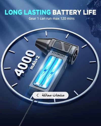 مروحة توربو عالية الأداء