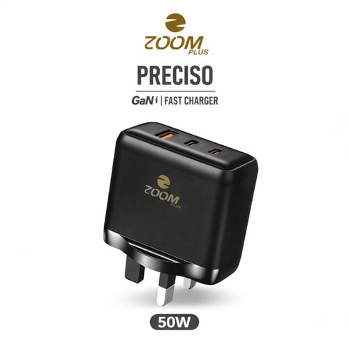 ZOOM PLUS PRECISO 50W GaN Charger