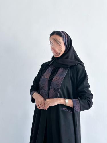 Chambery shawl blazer abaya