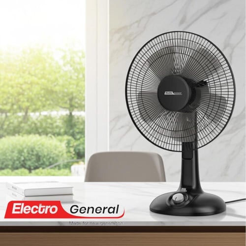 مروحة طاولة جنرال الكترو اسود 16 بوصة FTB-B632