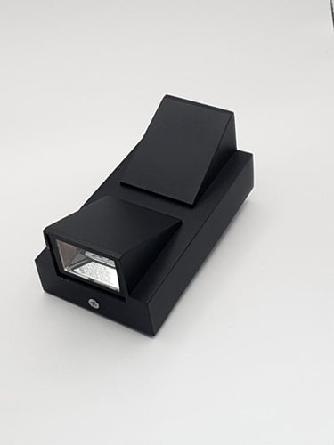 كشاف بوابة اصفر ثنائي طول 14 سم 6W