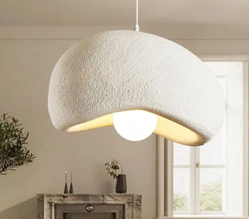 علاقي مفرد ثرية جبس مقاس 30cm قاعدة لمبة مناسبة E2...