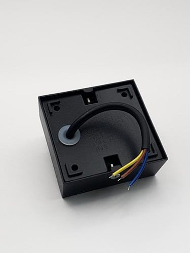 كشاف بوابة اصفر صغير مفرد طول 7.5 سم 3W