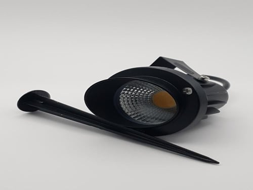 مصباح حديقه غرس اصفر متحرك متعدد الاحجام