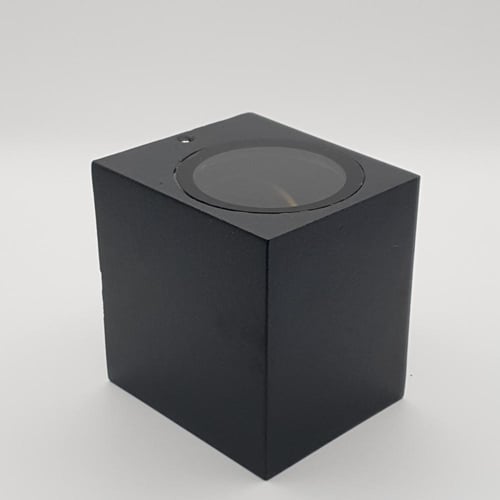 كشاف بوابة مكعب مفرد جهة لمبة تركيب GU10