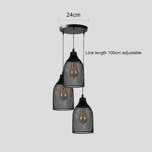 علاقي مودرن ثلاثي شبك قاعدة E27