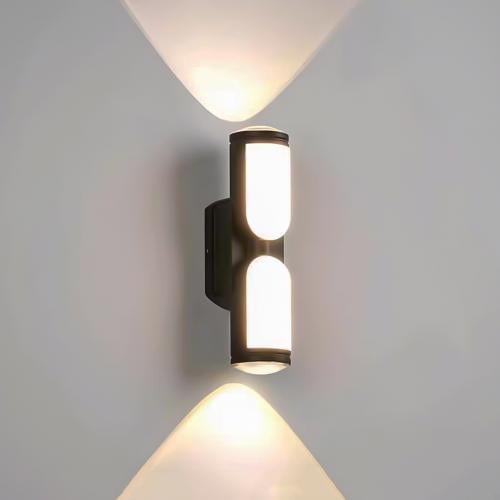 انارة جدارية باضاءة صفراء 6w مقاس 15cm x 5cm