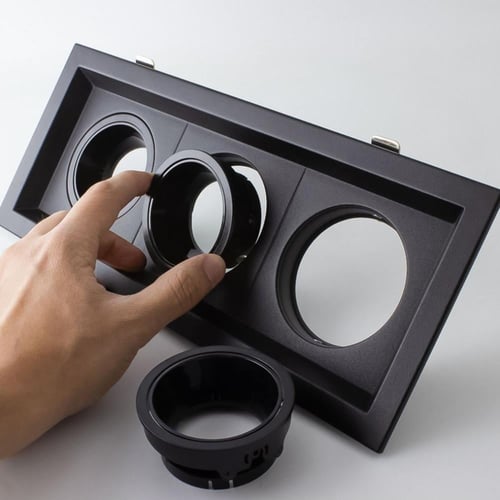 إطار جرم اسود كشاف ثلاثي سبوت 19/8 cm