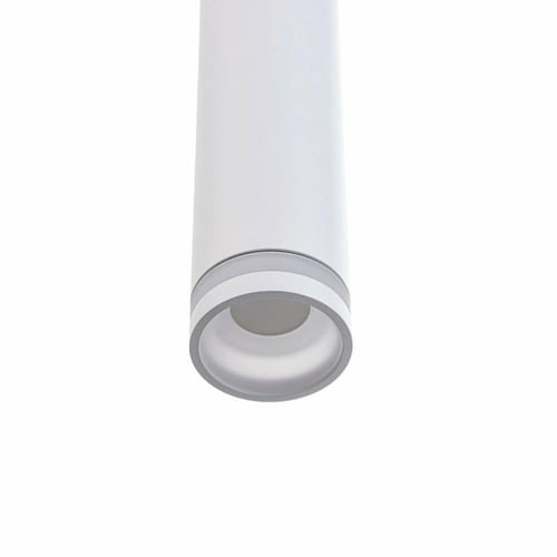 علاقي اسطواني ابيض مع حلق مضيء طول 40cm لمبة تغيير...